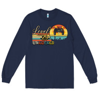Navy Level 29 Unlocked Long Sleeve Tee - Bettercallsaul