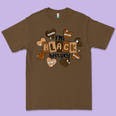 I Am Black History Premium Tee Designed By Maliassmallbusiness