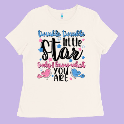 Twinkle Twinkle Little Star Ladies Tee Designed By Maliassmallbusiness