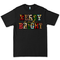 Black merry and bright Premium Tee - JahusDesignShop