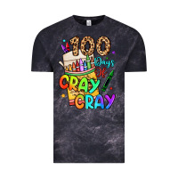 Cloud Black 100 days of cray cray Vintage Tee - LillyAllenDesigns