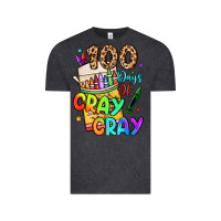 Vintage Black 100 days of cray cray Vintage Tee - LillyAllenDesigns