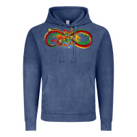 Vintage Denim butterfly infinity symbol autism Vintage Hoodie - LillyAllenDesigns