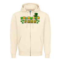Sandshell St. Patrick's Shamrock farm Zipper Hoodie - CowGirlArtShop