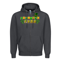 St. Patrick's Shamrock Farm Zipper Hoodie | Teevron
