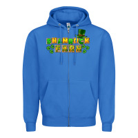True Royal St. Patrick's Shamrock farm Zipper Hoodie - CowGirlArtShop