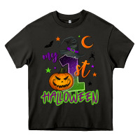 Asphalt My first Halloween Heavy Core Tee - NancyCooperArtShop