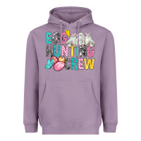 Lavender Egg Hunting Crew easter Day Heavyweight Hoodie - BundleAndBundleShop