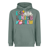 Sage Egg Hunting Crew easter Day Heavyweight Hoodie - BundleAndBundleShop
