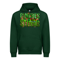 Forest Green pinches get stitches st patricks Urban Hoodie - LillyAllenDesigns