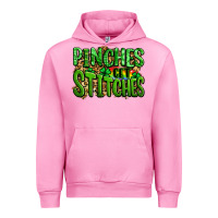 Fuchsia Pink pinches get stitches st patricks Urban Hoodie - LillyAllenDesigns