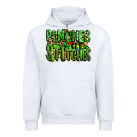 White pinches get stitches st patricks Urban Hoodie - LillyAllenDesigns