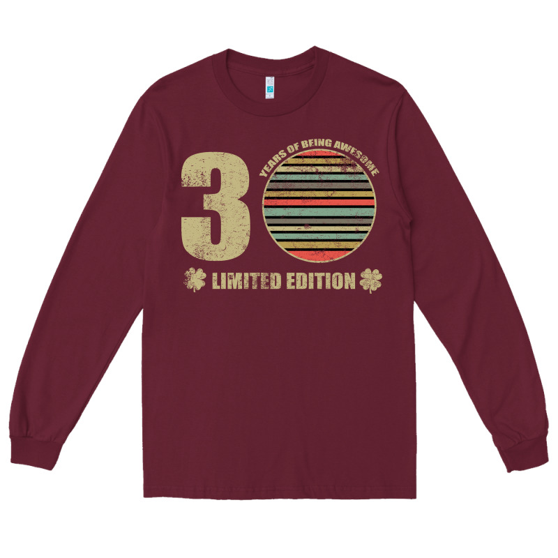 Years Of Being Awesome Limited Edition Long Sleeve Tee by Bettercallsaul | Teevron