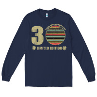 Navy Years Of Being Awesome Limited Edition Long Sleeve Tee - Bettercallsaul