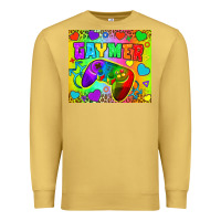Antique Gold LGBTQ+ Gaymer With Hearts Tumbler Premium Sweatshirt - BundleAndBundleShop