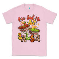 Bubblegum Pink you had me at salsa Classic Tee - LillyAllenDesigns