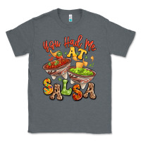 Charcoal Heather you had me at salsa Classic Tee - LillyAllenDesigns