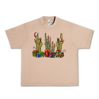 Burro Christmas Cactus Urban Heavy Tee - LillyAllenDesigns