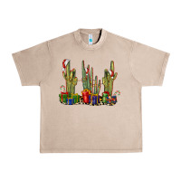 French Oak Christmas Cactus Urban Heavy Tee - LillyAllenDesigns