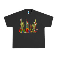 Pigment Black Christmas Cactus Urban Heavy Tee - LillyAllenDesigns