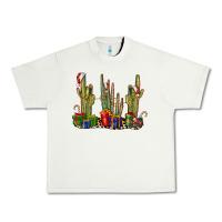 Pistachio Christmas Cactus Urban Heavy Tee - LillyAllenDesigns