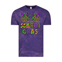 Cloud Purple mardi gras Vintage Tee - LillyAllenDesigns