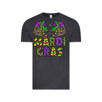 Vintage Black mardi gras Vintage Tee - LillyAllenDesigns