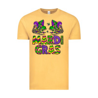 Vintage Mustard mardi gras Vintage Tee - LillyAllenDesigns