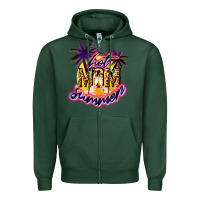 Sports Green Hot mom summer mother' say Zipper Hoodie - HowdyJamesFarm