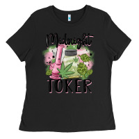 Black midnight toker Ladies Tee - MaliasSmallBusiness