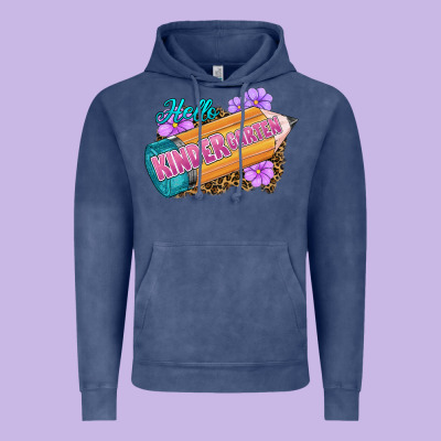 Kinder Garten Vintage Hoodie Designed By Ranaportraitstore
