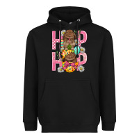 Black Hip Hop Easter Heavyweight Hoodie - BundleAndBundleShop