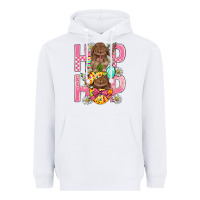 White Hip Hop Easter Heavyweight Hoodie - BundleAndBundleShop