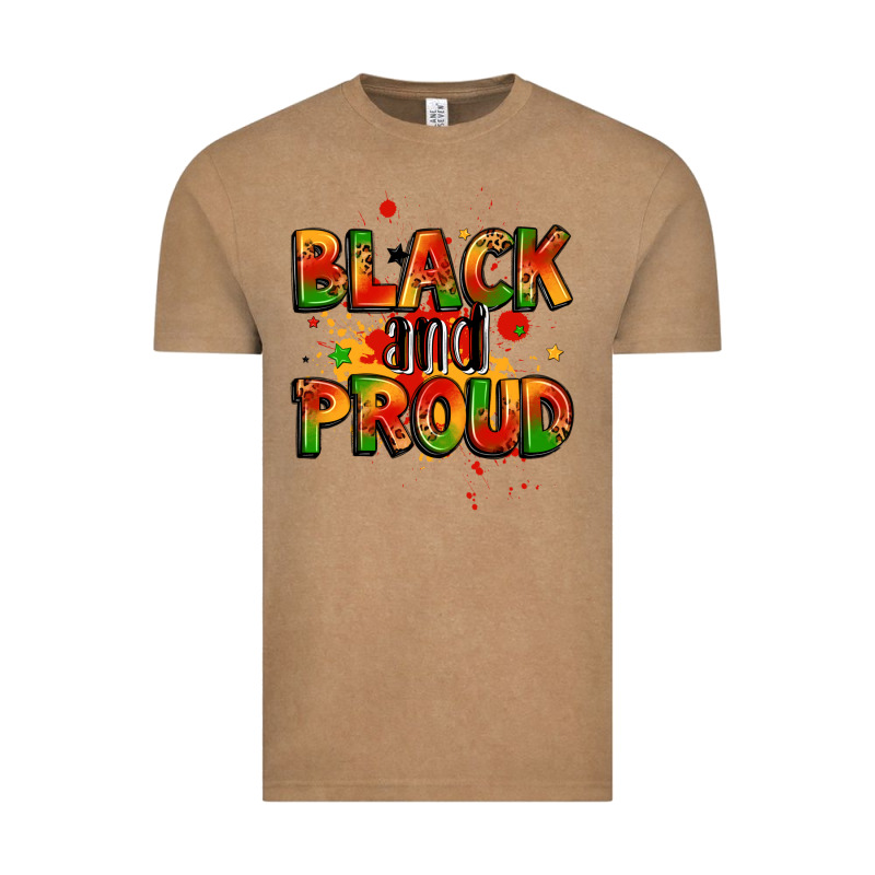 Black And Proud Vintage Tee by LillyAllenDesigns | Teevron