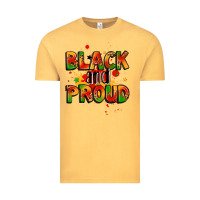 Vintage Mustard black and proud Vintage Tee - LillyAllenDesigns