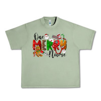 Oil Green One Merry Nurse Urban Heavy Tee - LillyAllenDesigns