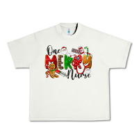 Pistachio One Merry Nurse Urban Heavy Tee - LillyAllenDesigns