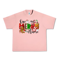 Salmon One Merry Nurse Urban Heavy Tee - LillyAllenDesigns