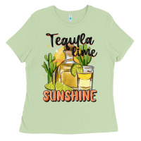 Matcha tequila lime sunshine Ladies Tee - MaliasSmallBusiness
