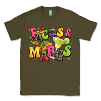 Army Green tacos and margaritas Classic Tee - LillyAllenDesigns