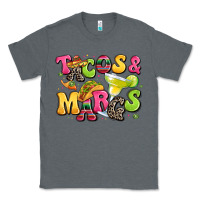 Charcoal Heather tacos and margaritas Classic Tee - LillyAllenDesigns