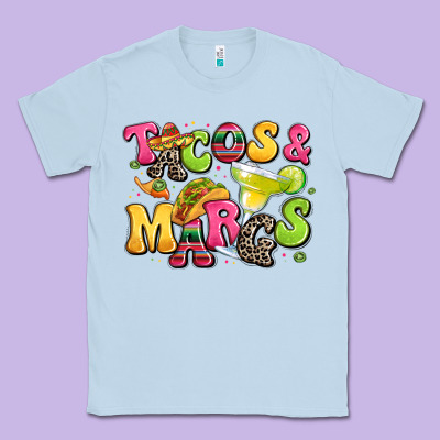 Tacos And Margaritas Classic Tee Designed By Lillyallendesigns