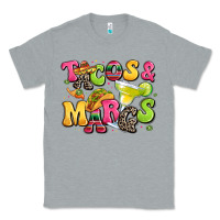 Heather Grey tacos and margaritas Classic Tee - LillyAllenDesigns
