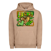 Pigment Burro lucky st patricks day hearts Urban Hoodie - LillyAllenDesigns