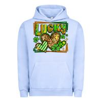 Pigment Grape Ice lucky st patricks day hearts Urban Hoodie - LillyAllenDesigns