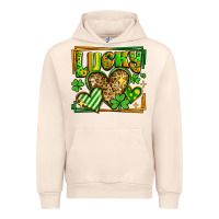 Sandshell lucky st patricks day hearts Urban Hoodie - LillyAllenDesigns