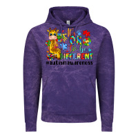 Cloud Purple it s ok to be different giraffe Vintage Hoodie - LillyAllenDesigns