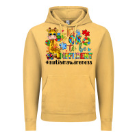 Vintage Mustard it s ok to be different giraffe Vintage Hoodie - LillyAllenDesigns