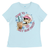 Baby Blue time to get ship faced Ladies Tee - MaliasSmallBusiness