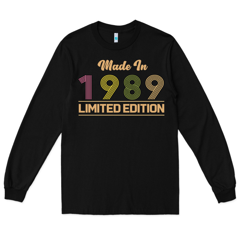 Made In 1989 Limited Edition Long Sleeve Tee by Bettercallsaul | Teevron